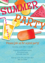 Summer Fruit Essentials Invitation