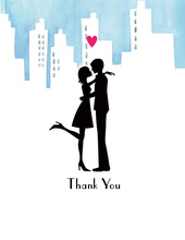 Urban Destination Thank You Cards