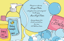 Baby Bath Invitation