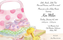 Baby Items Invitation