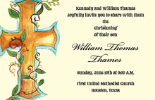 Painted Cross Invitations