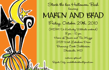 Night Spooks Halloween Invitation