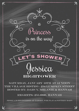 Superior Pink Princess Castle Birthday Invitations