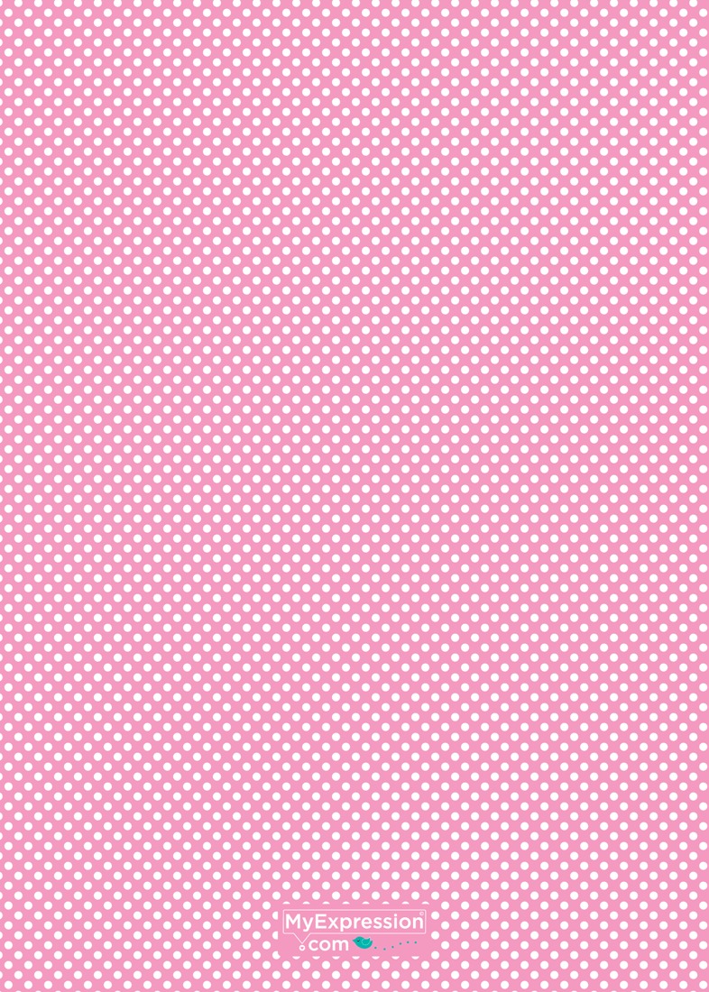 Pink Polka Dots Sea Creatures Baby Bingo