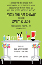 3 Stock The Bar Olive Invitations