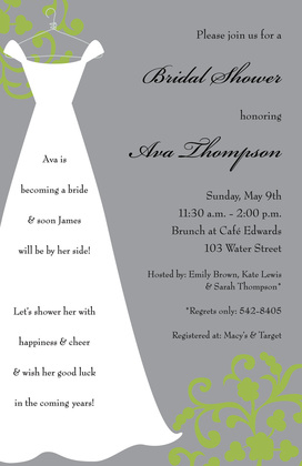 Chic Dresses Invitation