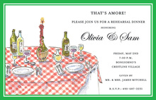 Italian Inspired That's Amore Invitations