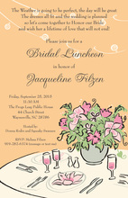 Outdoor Affair Square Invitation