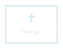 Blue Cross Note Card