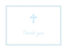 Blue Cross Note Card