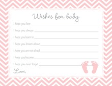 Mint Stripes Watercolor Flowers Baby Wishes