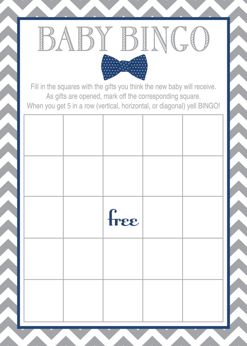 8 Count Bow or Bowtie Birthday Party Invitations 