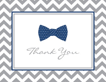 Aqua Bow Tie Note