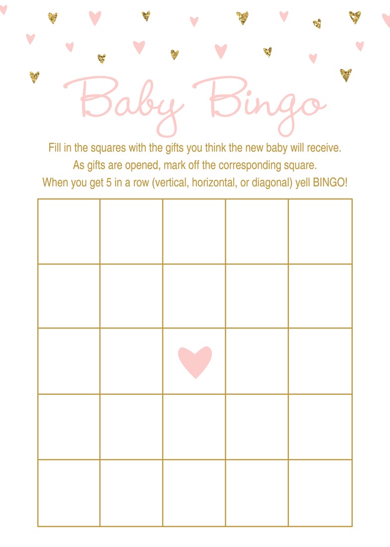 golden hearts bingo