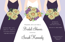 Wedding Dress Bridal Show Invitations