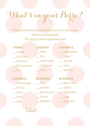 Pink Polka Dots with Gold Thank You Cards