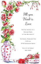 Lovely Heart's Desire Invitations