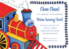 Choo Choo Train Invitations