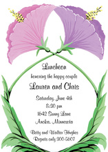 Entwined Flowers Invitations