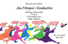 Paper Chase Graduation Invitations