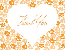 Fall Leaves Thank You Note