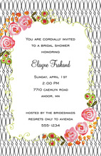 Chalkboard Sign Shindig Invitations