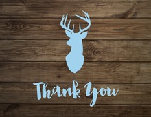 Fall Leaves Party Lights Thank You Cards