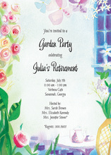 Garden Patio Invitation