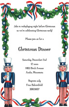 Patriotic Nutcrackers Invitation