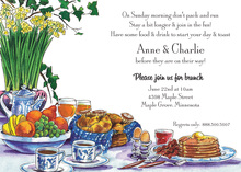 Breakfast Brunch Invitations