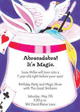 Magic Hat Invitations