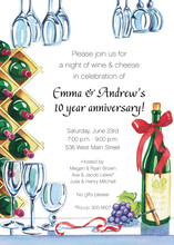 Outdoor Rooftop Stock the Bar Shower Invitations