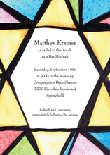 Judaic Window Invitation
