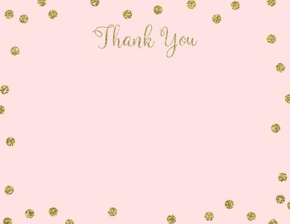 Gold Glitter Graphic Dots Pink Baby Shower Price Game