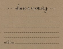 Black Script Share A Memory Cards