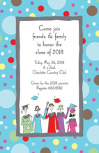 Intellect Graduation People Invitation