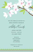 Modern Love Blossoms Invitation