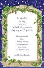 Night Evening Arch Invitation