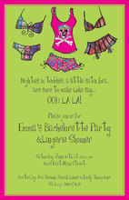 Hangin' the Dainties Invitation