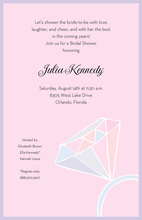 Fancy Cocktails Diamond Carats Invitation