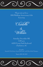 Formal Trendy Milan Pink Invitation