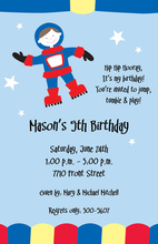 Kids Moonwalk Invitations