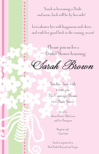 Modern Bouquet Invitations