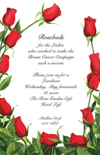 Rose Topiaries Invitations