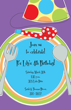 Birthday Placesetting Invitation