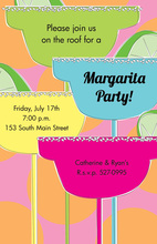 Margarita Hands Celebration Invitations