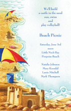 Creative Beachside Sands Invitation