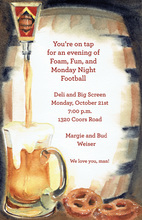 Classic Beer On Tap Invitation
