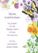 Garden Touch Invitation