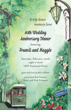 Beautiful New Orleans Invitation